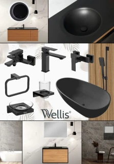 Wellis - Black & Wood