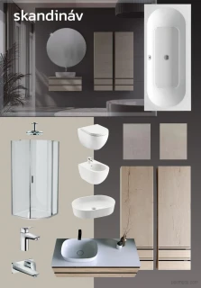 skandináv fürdőszoba