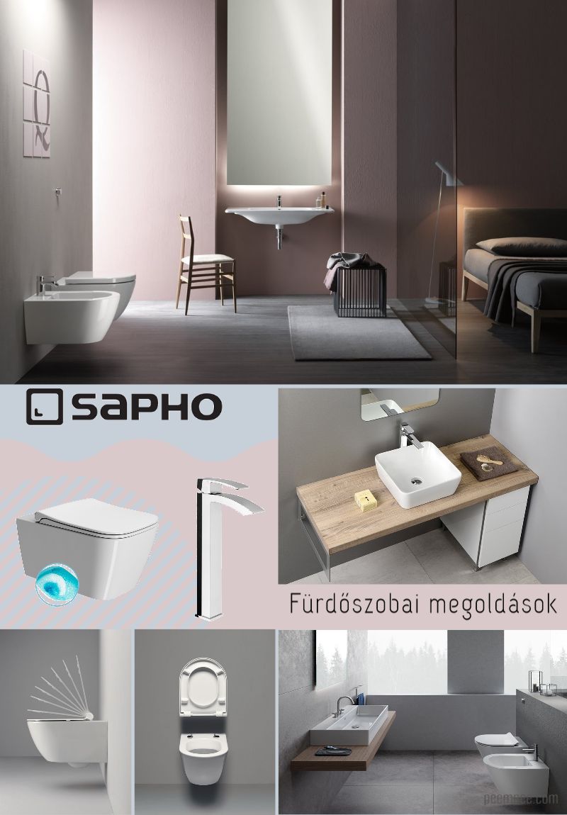Sapho - fürdőszobai megoldások